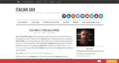 Desktop Screenshot of italianjam.net