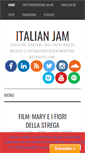 Mobile Screenshot of italianjam.net