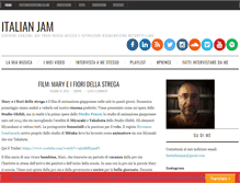 Tablet Screenshot of italianjam.net